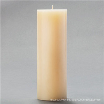 China Big Size Paraffin Pillar Candle Manufacture/ Velas Decorativas